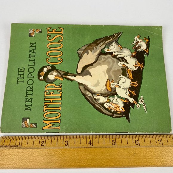The Metropolitan Mother Goose vintage soft cover book - Picture 3 of 7
